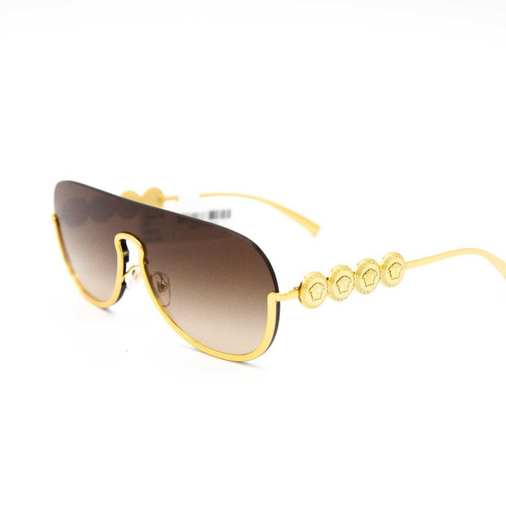Versace Brown Gradient Aviators